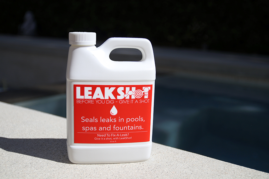 new leaking pool