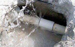 Repairing underground pool pipe leaks - breaking concrete